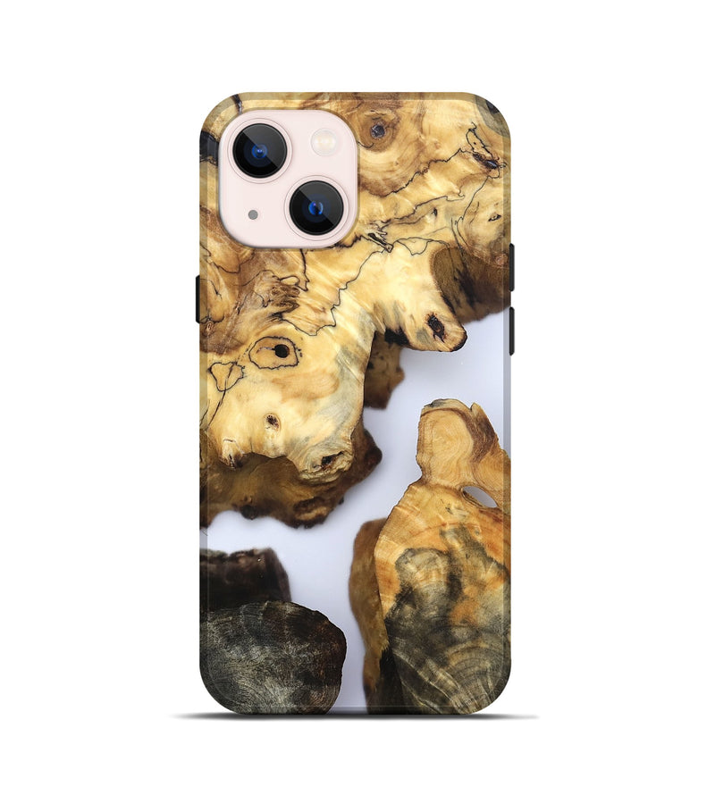 iPhone 13 mini Wood Live Edge Phone Case - Jakai (Clear, 832243)