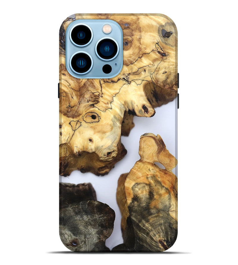 iPhone 14 Pro Max Wood Live Edge Phone Case - Jakai (Clear, 832243)