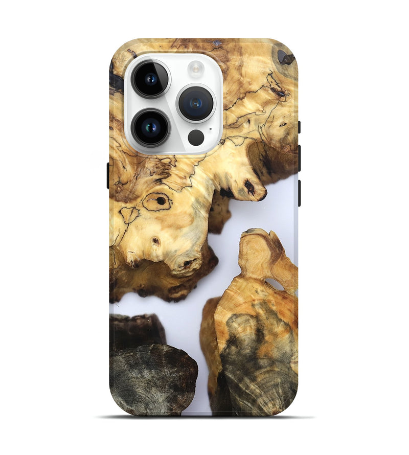 iPhone 15 Pro Wood Live Edge Phone Case - Jakai (Clear, 832243)