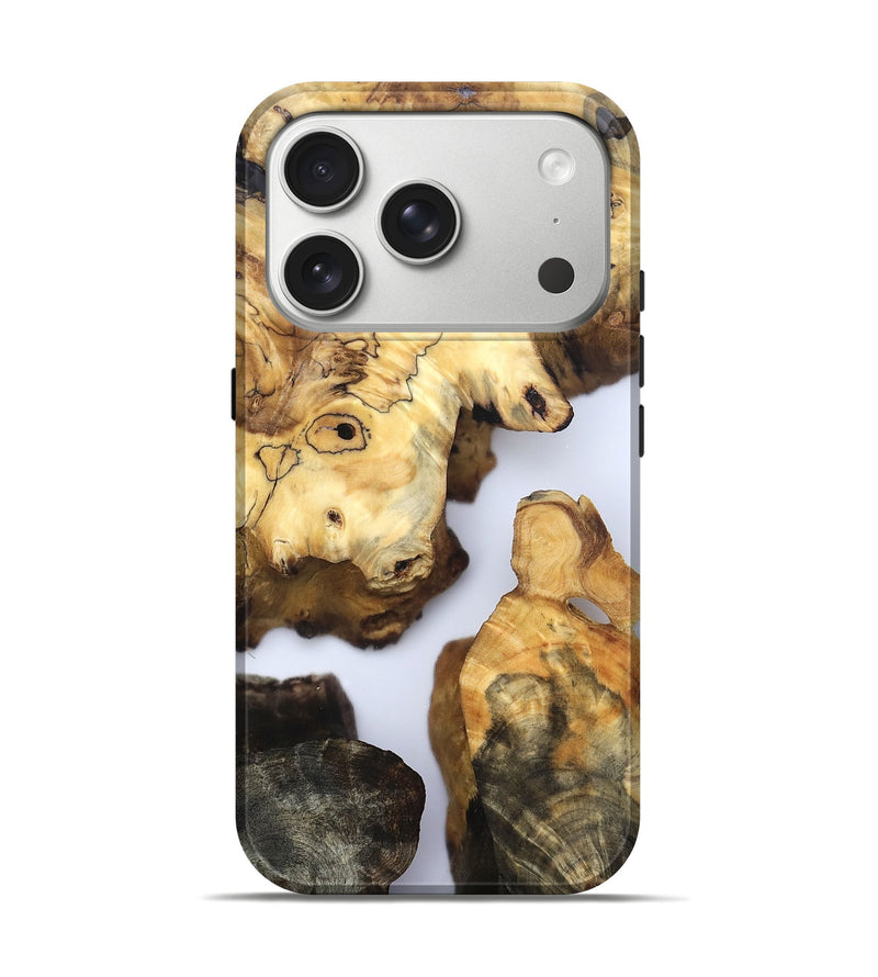 iPhone 17 Pro Wood Live Edge Phone Case - Jakai (Clear, 832243)
