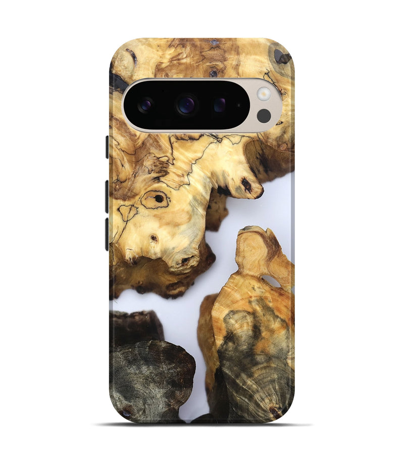 Pixel 10 Pro Wood Live Edge Phone Case - Jakai (Clear, 832243)