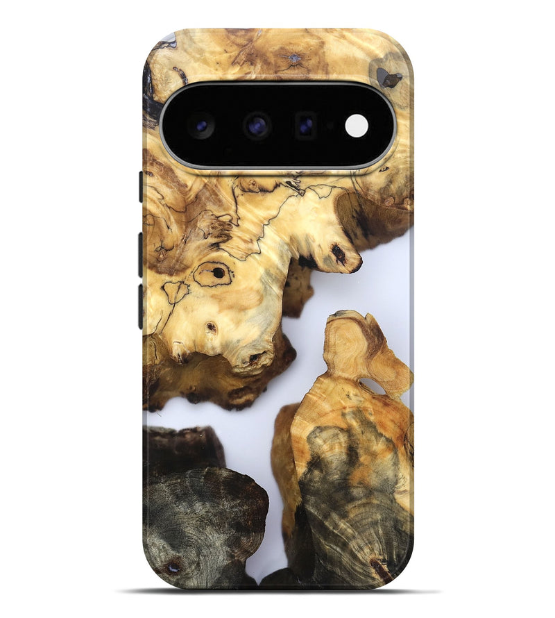 Pixel 11 Pro XL Wood Live Edge Phone Case - Jakai (Clear, 832243)