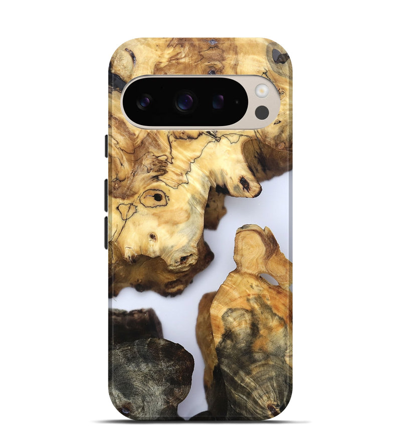 Pixel 9 Wood Live Edge Phone Case - Jakai (Clear, 832243)