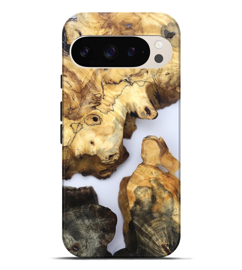 Pixel 9 Pro XL Wood Live Edge Phone Case - Jakai (Clear, 832243)