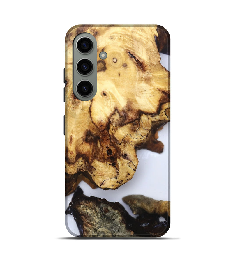Galaxy S24 Wood Live Edge Phone Case - Dimitri (Clear, 832244)