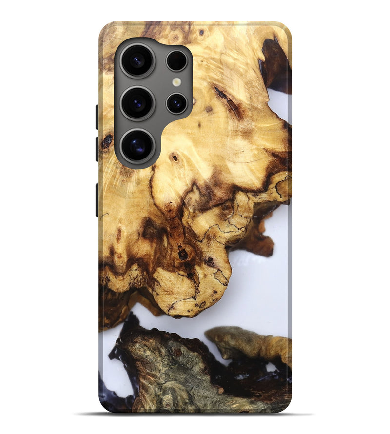 Galaxy S25 Ultra Wood Live Edge Phone Case - Dimitri (Clear, 832244)
