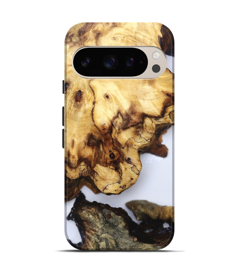 Pixel 10 Wood Live Edge Phone Case - Dimitri (Clear, 832244)