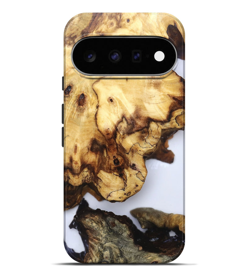 Pixel 11 Pro XL Wood Live Edge Phone Case - Dimitri (Clear, 832244)