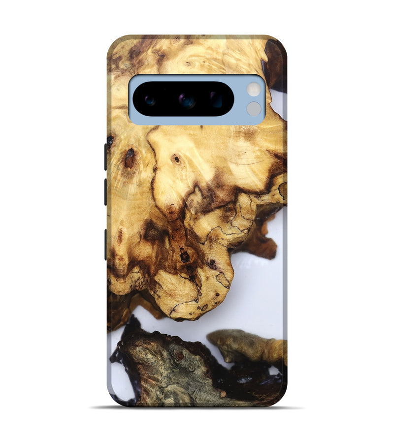 Pixel 8 Pro Wood Live Edge Phone Case - Dimitri (Clear, 832244)