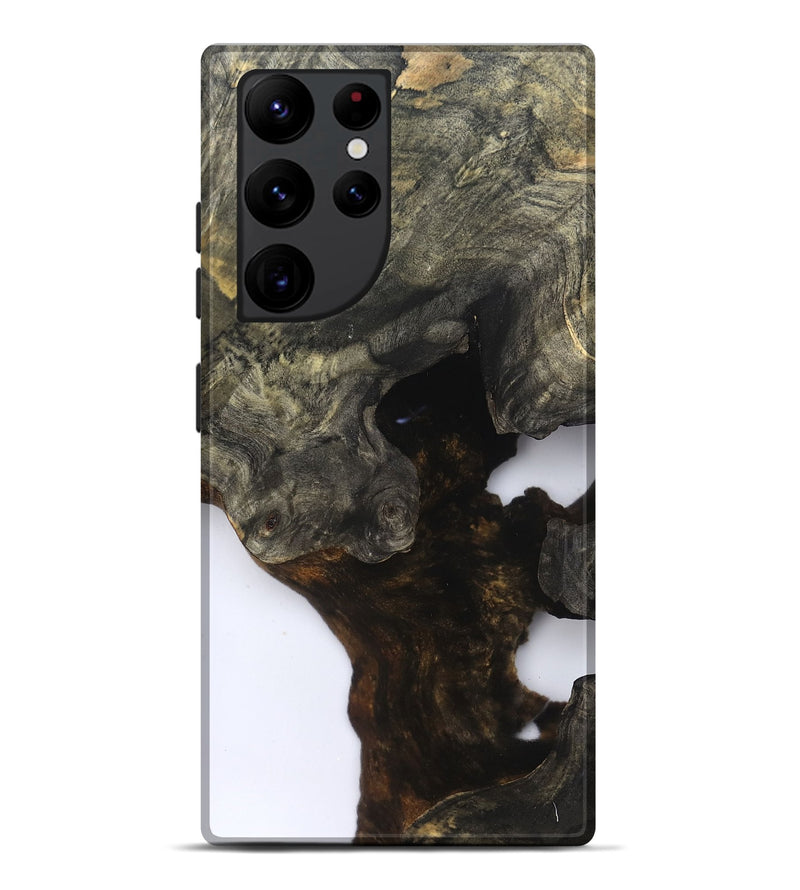 Galaxy S22 Ultra Wood Live Edge Phone Case - Heather (Clear, 832245)