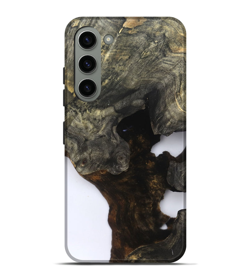 Galaxy S23 Plus Wood Live Edge Phone Case - Heather (Clear, 832245)