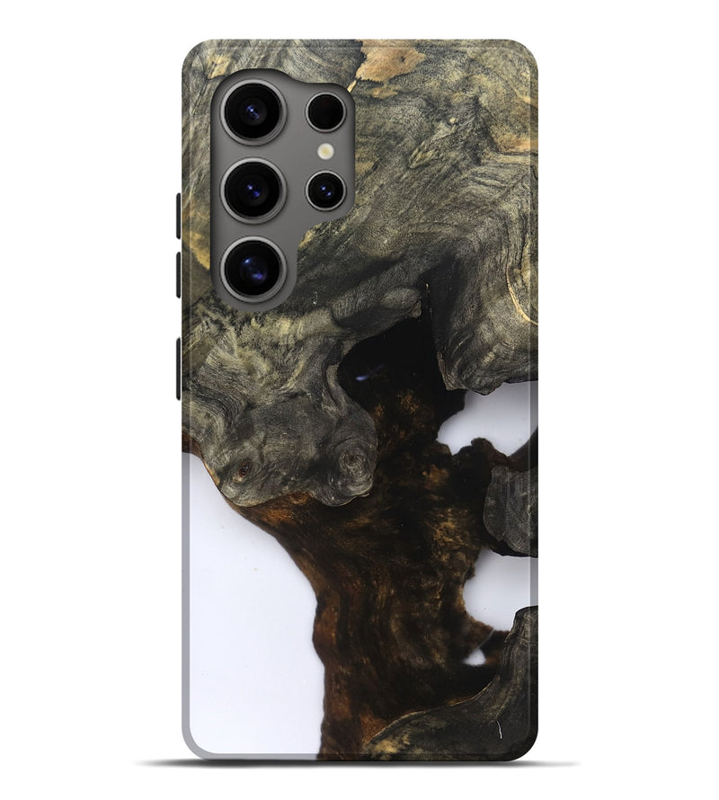 Galaxy S25 Ultra Wood Live Edge Phone Case - Heather (Clear, 832245)