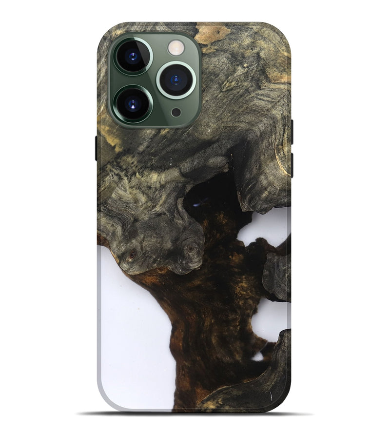 iPhone 13 Pro Max Wood Live Edge Phone Case - Heather (Clear, 832245)