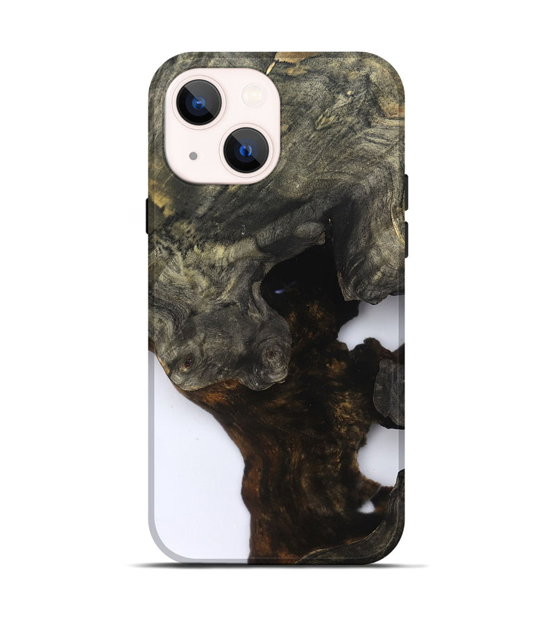 iPhone 14 Wood Live Edge Phone Case - Heather (Clear, 832245)