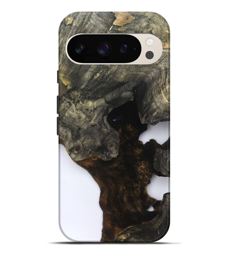 Pixel 10 Pro XL Wood Live Edge Phone Case - Heather (Clear, 832245)