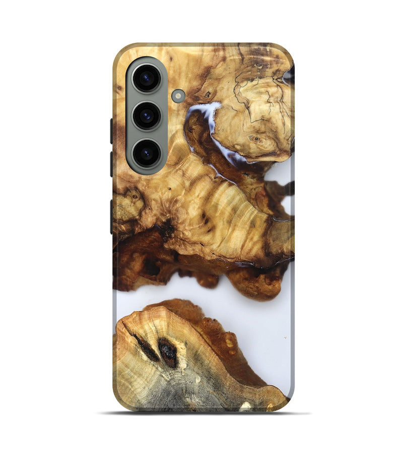 Galaxy S24 Wood Live Edge Phone Case - Noemi (Clear, 832246)