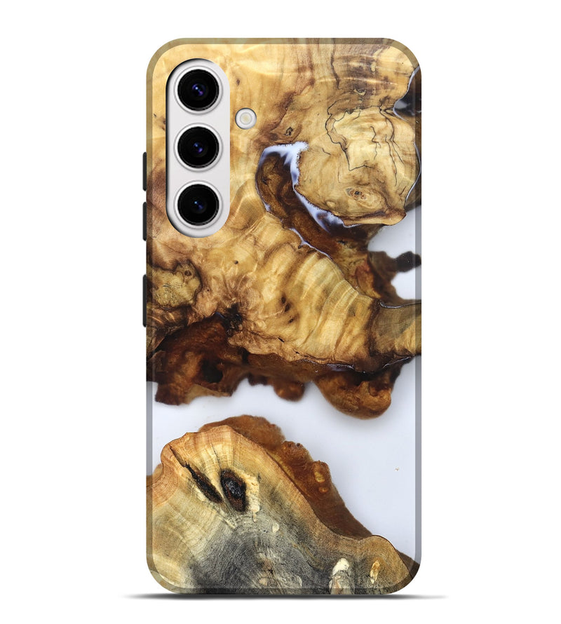 Galaxy S25 Plus Wood Live Edge Phone Case - Noemi (Clear, 832246)