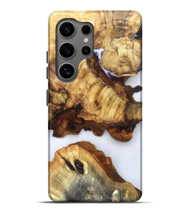 Galaxy S25 Ultra Wood Live Edge Phone Case - Noemi (Clear, 832246)