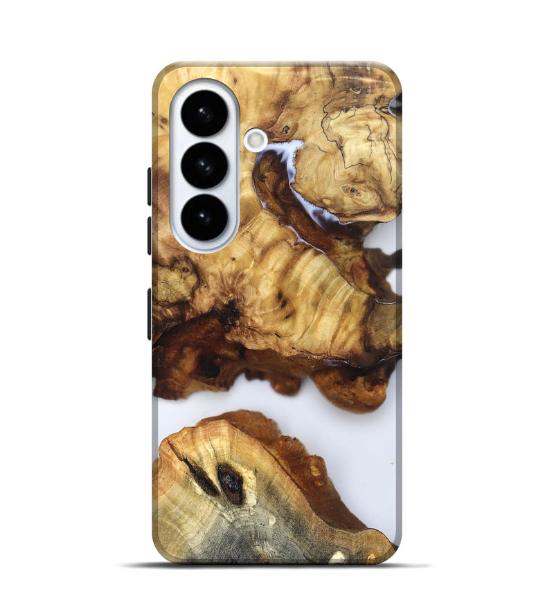 Galaxy S26 Wood Live Edge Phone Case - Noemi (Clear, 832246)
