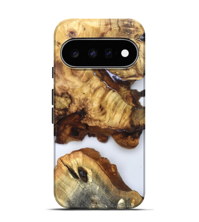 Pixel 11 Pro Wood Live Edge Phone Case - Noemi (Clear, 832246)