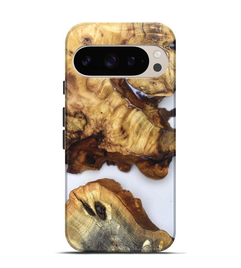 Pixel 9 Wood Live Edge Phone Case - Noemi (Clear, 832246)