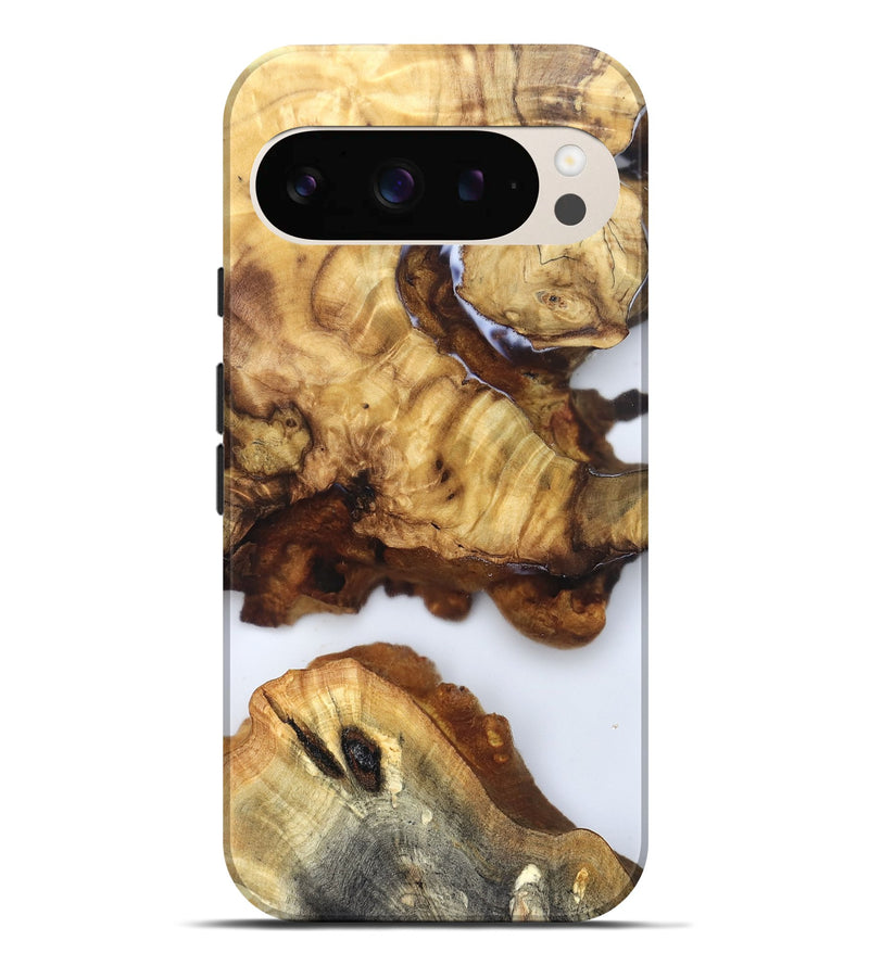 Pixel 9 Pro XL Wood Live Edge Phone Case - Noemi (Clear, 832246)
