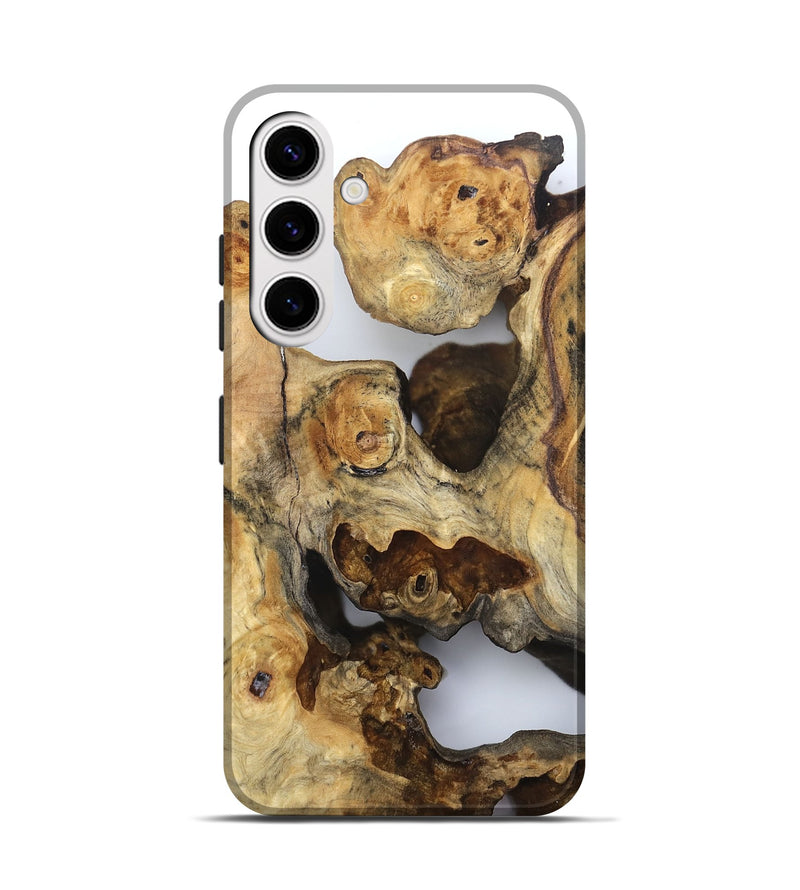 Galaxy S25 Wood Live Edge Phone Case - Hildred (Clear, 832247)