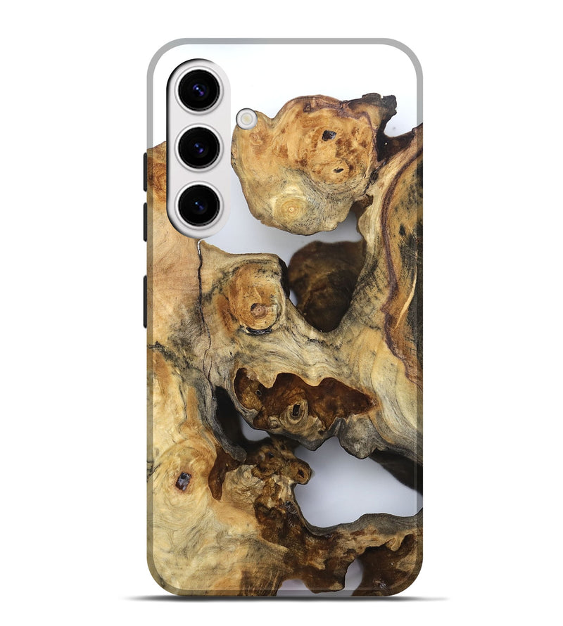 Galaxy S25 Plus Wood Live Edge Phone Case - Hildred (Clear, 832247)
