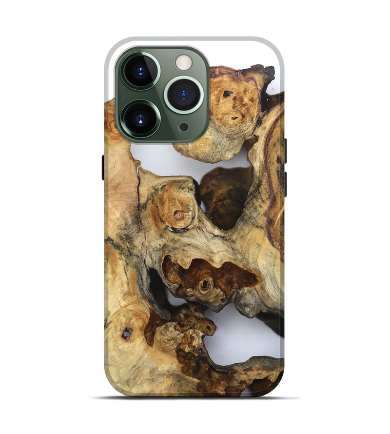 iPhone 13 Pro Wood Live Edge Phone Case - Hildred (Clear, 832247)