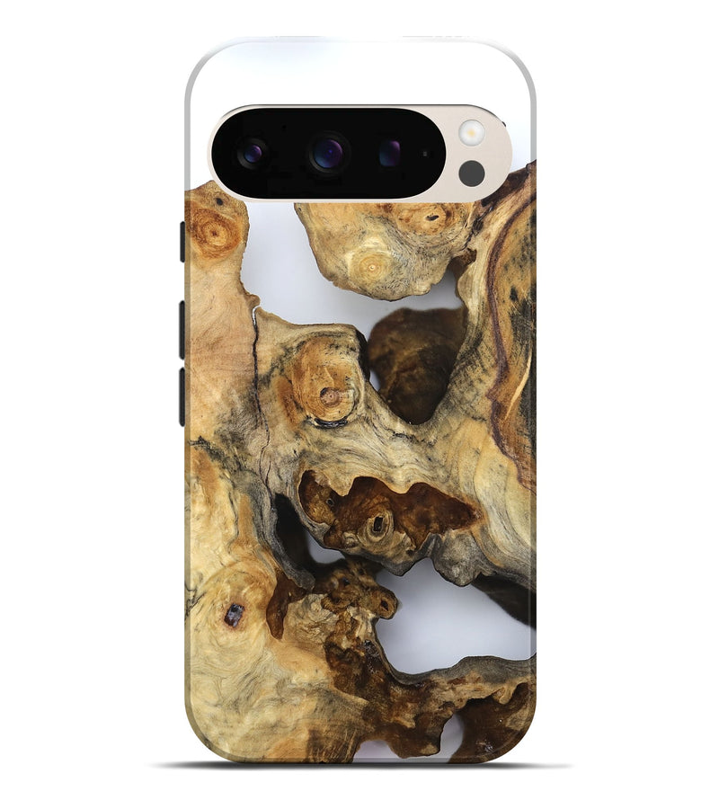 Pixel 10 Pro XL Wood Live Edge Phone Case - Hildred (Clear, 832247)
