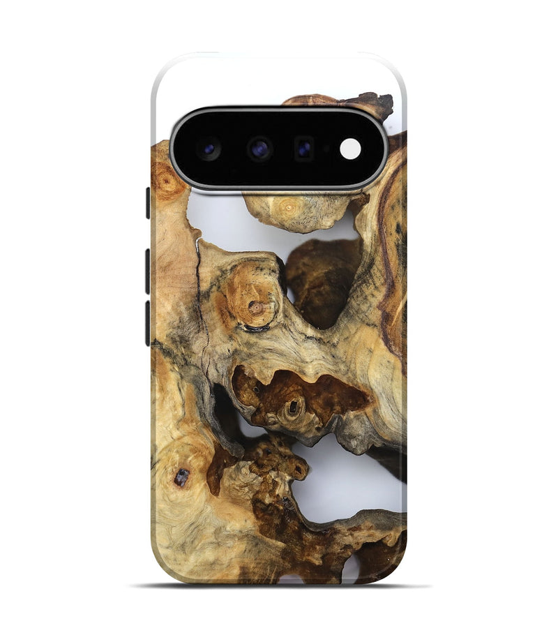 Pixel 11 Pro Wood Live Edge Phone Case - Hildred (Clear, 832247)