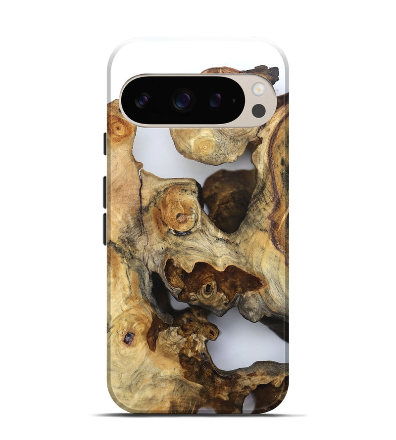 Pixel 9 Wood Live Edge Phone Case - Hildred (Clear, 832247)