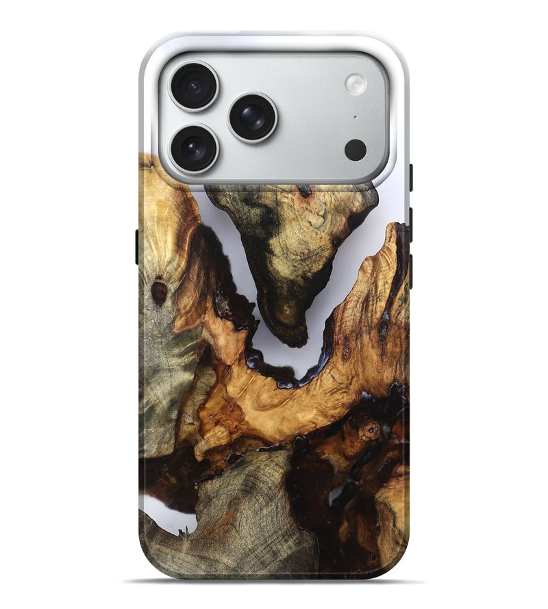 iPhone 18 Pro Max Wood Live Edge Phone Case - Elaina (Clear, 832248)
