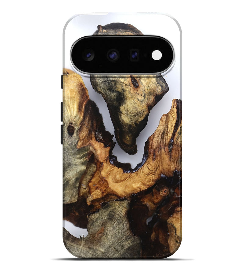 Pixel 11 Pro XL Wood Live Edge Phone Case - Elaina (Clear, 832248)