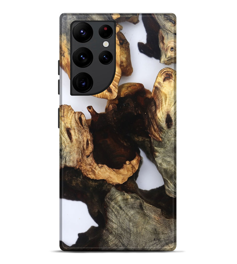 Galaxy S22 Ultra Wood Live Edge Phone Case - Kala (Clear, 832249)
