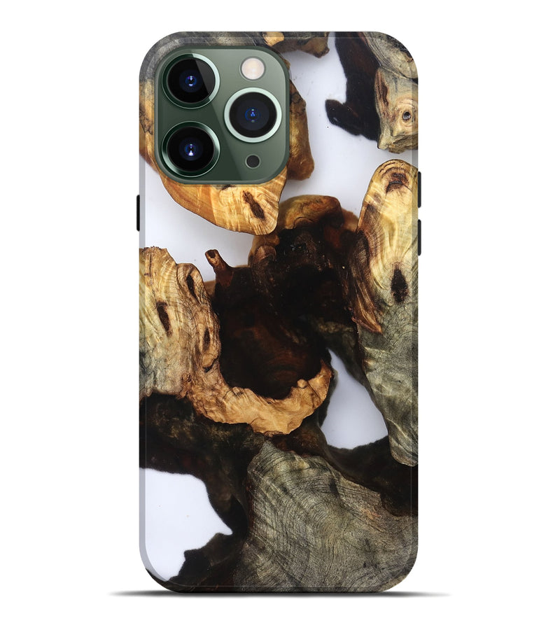 iPhone 13 Pro Max Wood Live Edge Phone Case - Kala (Clear, 832249)