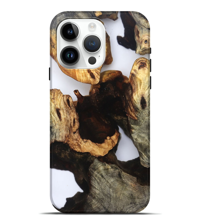 iPhone 15 Pro Max Wood Live Edge Phone Case - Kala (Clear, 832249)