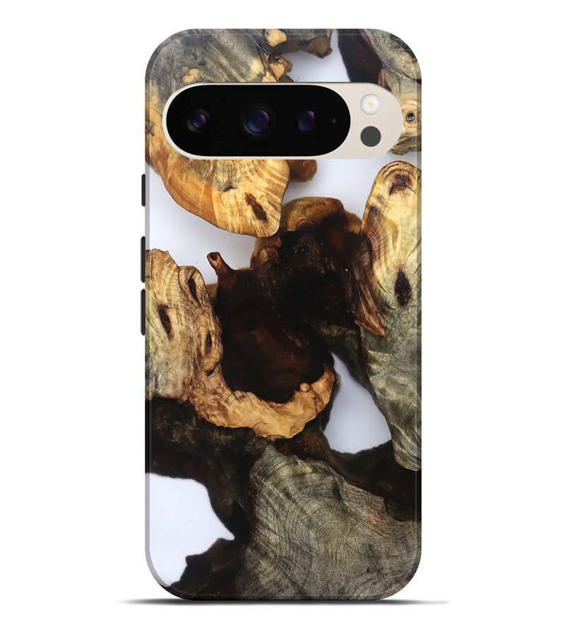 Pixel 9 Pro XL Wood Live Edge Phone Case - Kala (Clear, 832249)