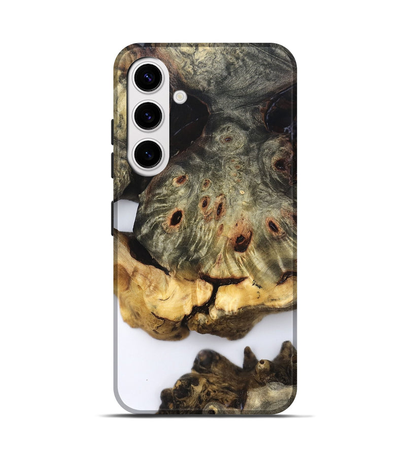 Galaxy S25 Wood Live Edge Phone Case - Garrick (Clear, 832250)