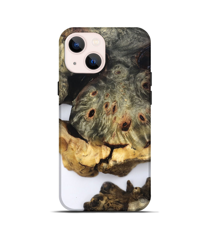 iPhone 13 mini Wood Live Edge Phone Case - Garrick (Clear, 832250)