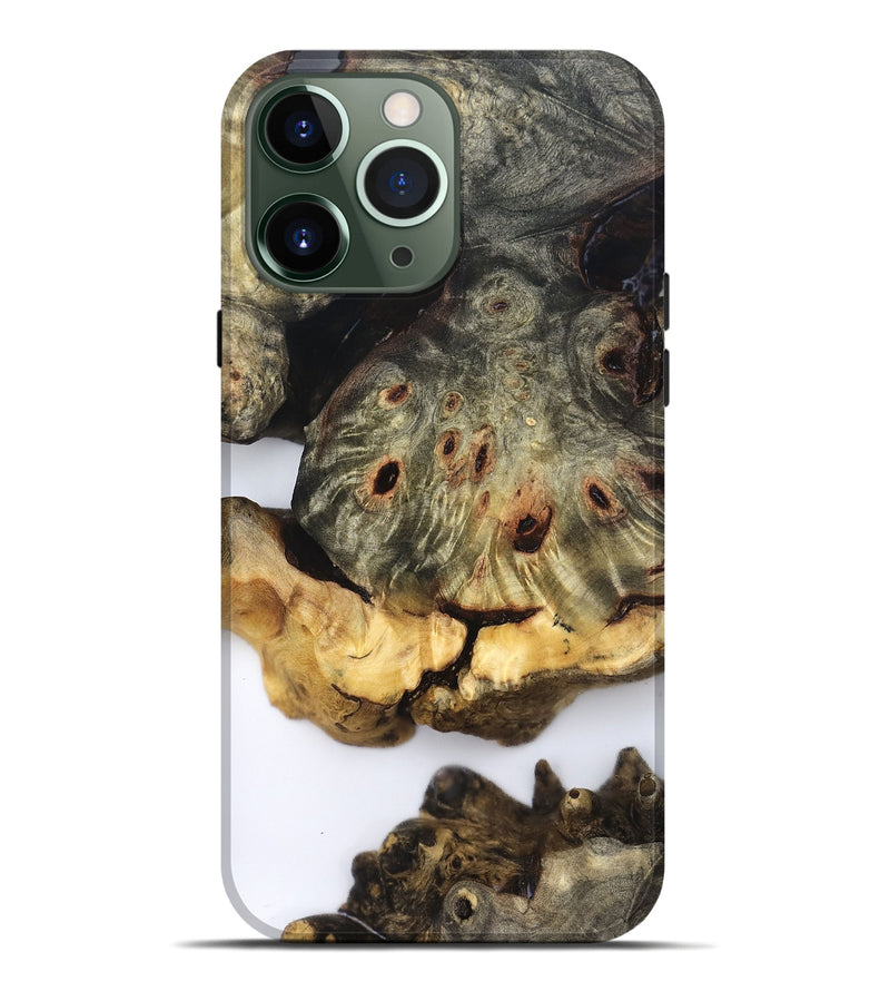 iPhone 13 Pro Max Wood Live Edge Phone Case - Garrick (Clear, 832250)