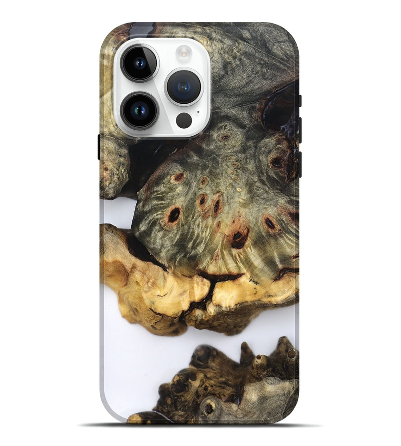 iPhone 15 Pro Max Wood Live Edge Phone Case - Garrick (Clear, 832250)