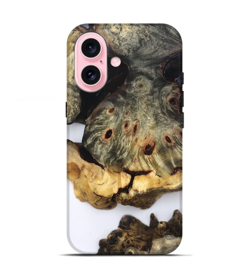 iPhone 17 Wood Live Edge Phone Case - Garrick (Clear, 832250)