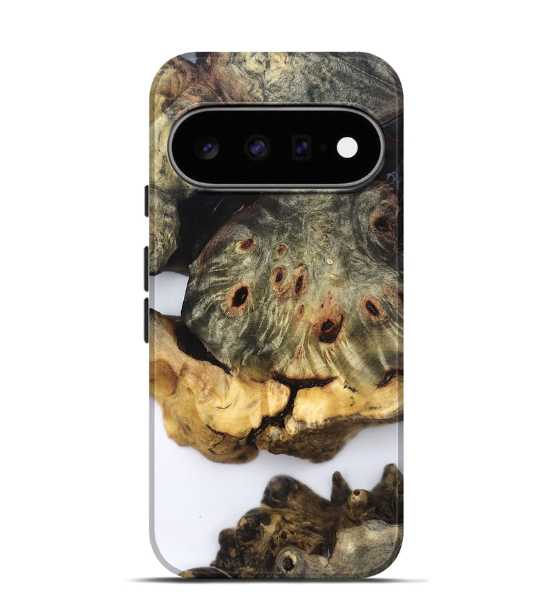 Pixel 11 Pro Wood Live Edge Phone Case - Garrick (Clear, 832250)