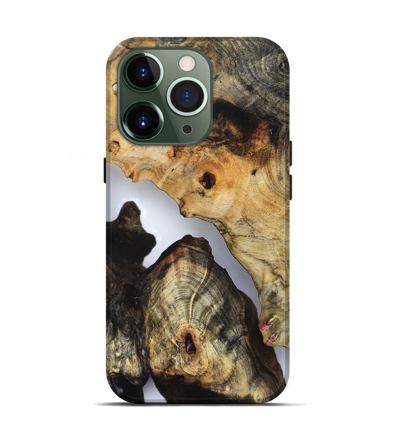 iPhone 13 Pro Wood Live Edge Phone Case - Nia (Clear, 832251)
