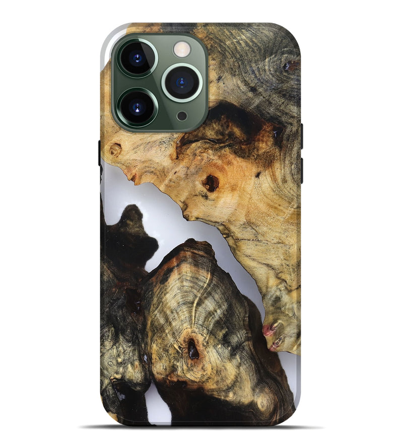 iPhone 13 Pro Max Wood Live Edge Phone Case - Nia (Clear, 832251)