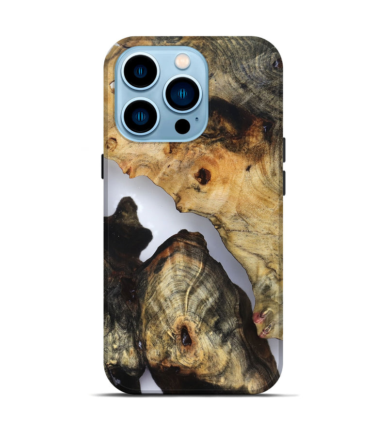 iPhone 14 Pro Wood Live Edge Phone Case - Nia (Clear, 832251)