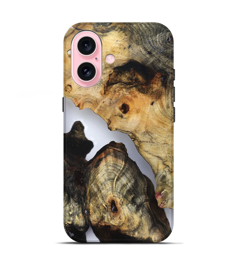 iPhone 17 Wood Live Edge Phone Case - Nia (Clear, 832251)