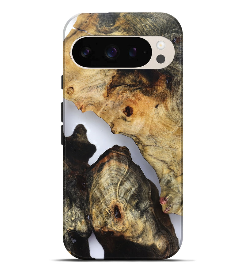 Pixel 10 Pro XL Wood Live Edge Phone Case - Nia (Clear, 832251)