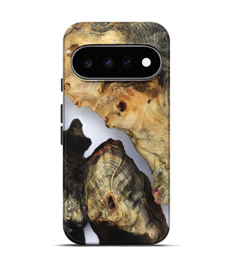 Pixel 11 Pro Wood Live Edge Phone Case - Nia (Clear, 832251)